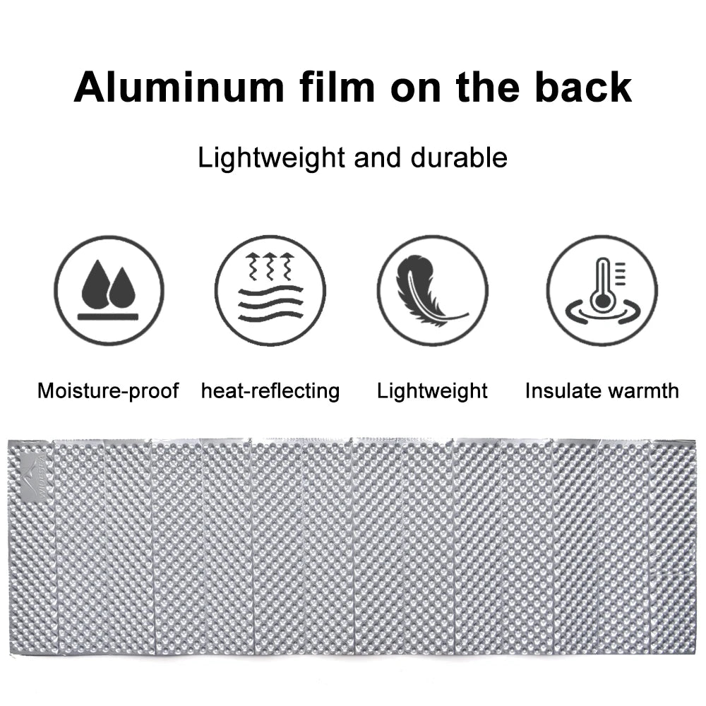 Widesea Portable Camping Mat – Waterproof Foam Sleeping Pad for Travel & Trekking